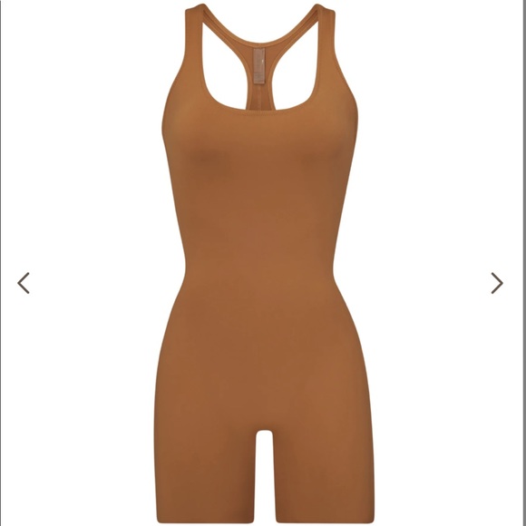 SKIMS Other - SWIM CYCLE SUIT | ALMOND